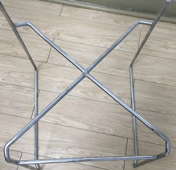 Bending of chair bracket